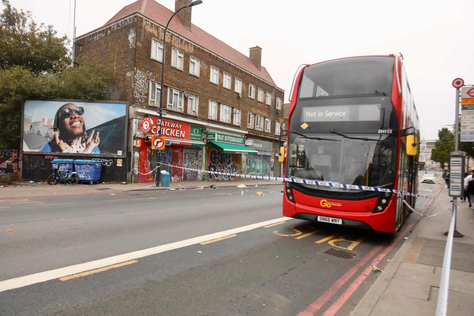 Man, 55, stabbed in New Cross Road as police make arrest