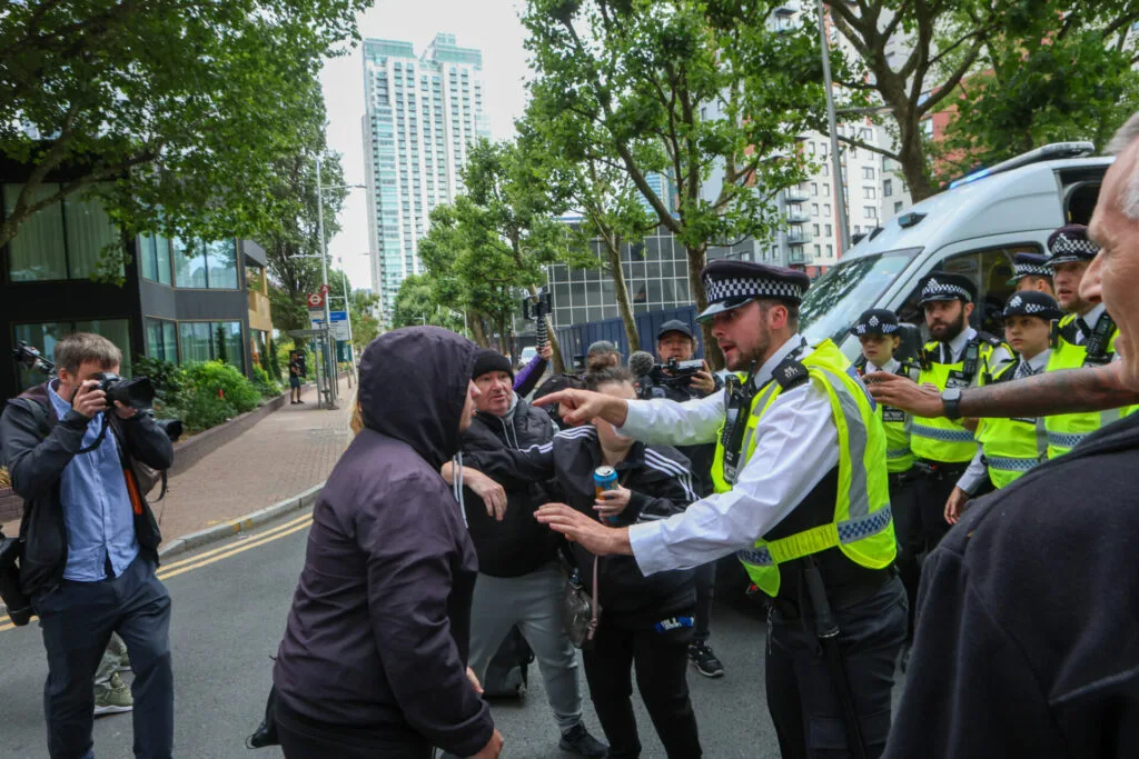 Met Police Clarify: “We Have Not Banned Protests Outside Britannia Hotel” — Action Taken Against Harassment, Not Lawful Protest