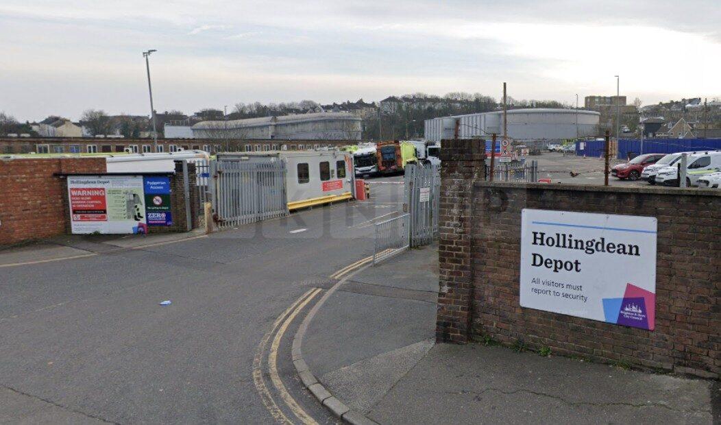 Brighton Bin Depot Evacuated after Bomb Scare