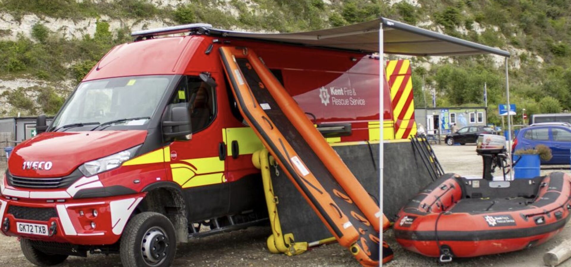 Dartford River Rescue Man Rescued After Kayak Gets Stuck on River Mud Bank