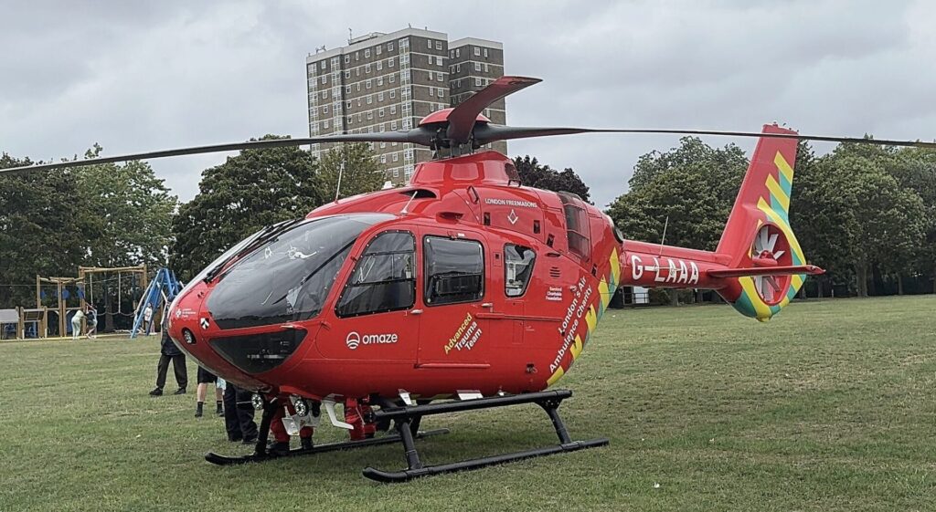 Five-Year-Old Boy Rushed to Hospital After Fall from Height in Dagenham