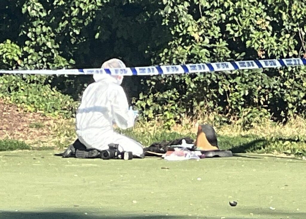 Police Investigate Serious Assault in Reading Park — Forensic Teams on Scene