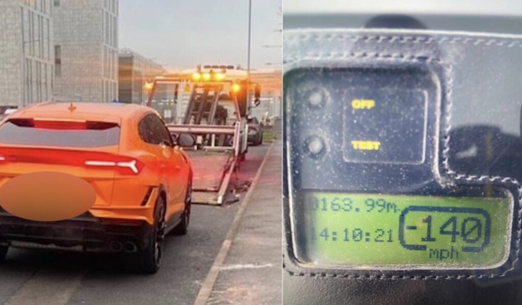 Speeding Lamborghini Driver Banned After Being Caught at 140mph on A120