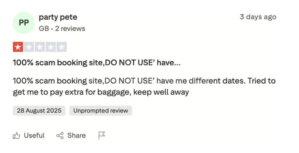 Warning Issued Over Flightoworld Travel Bookings After Customer Reports ‘Scam’