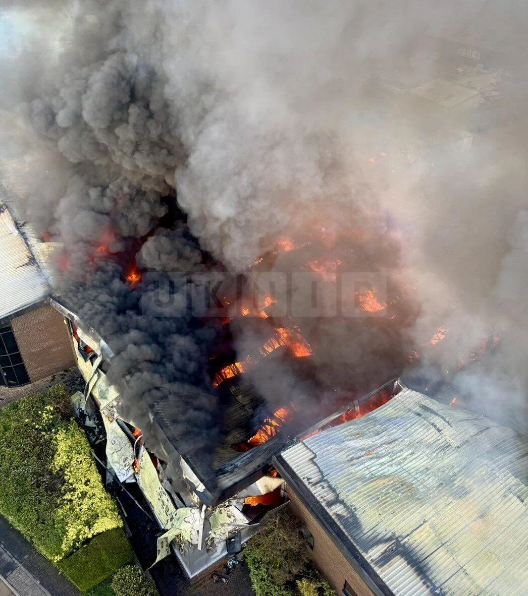 Major Fire at Industrial Building in Witham Prompts Large Emergency Response