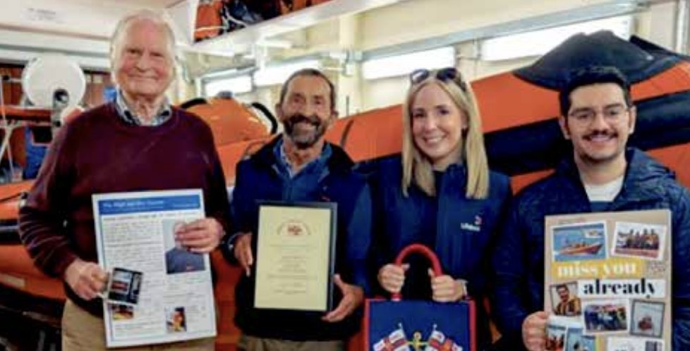 Lifeboat Legend George Chastney Bows Out After 20 Years – UKNIP