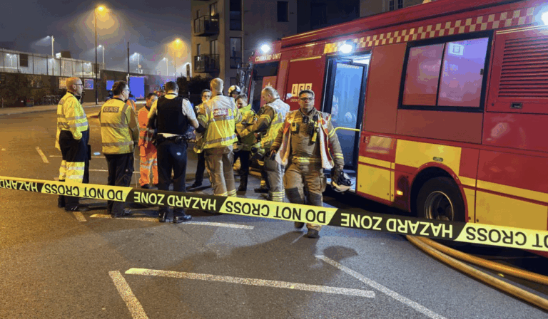 Flat Blaze on Isle of Dogs Linked to Faulty Power Bank