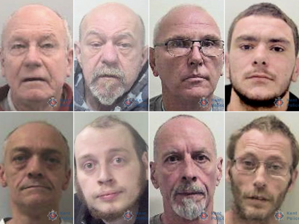 Child Sex Offenders Jailed for Over 100 Years in Kent