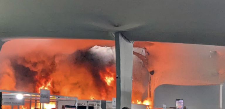 Chaos as Fire Hits COP30 Climate Summit in Brazil