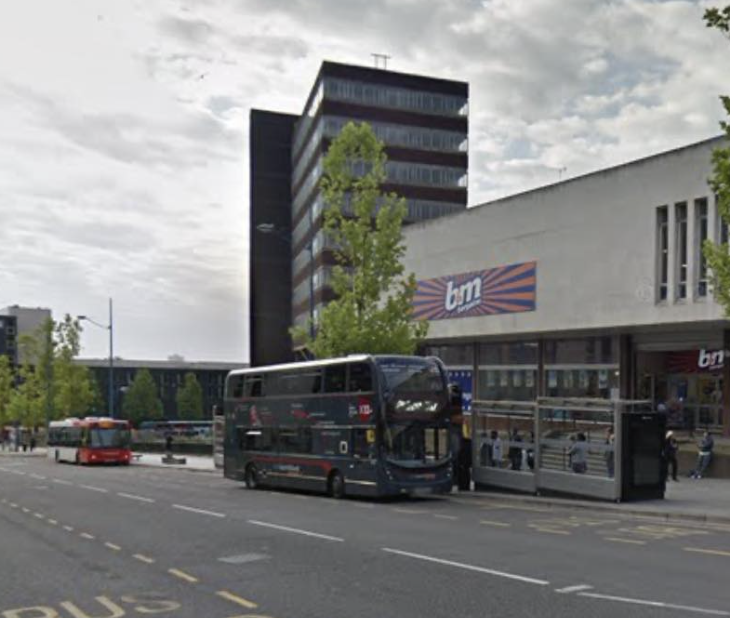 Violent Assault Shakes Birmingham City Centre Bus Stop
