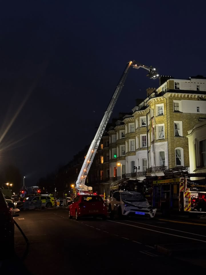 Blaze Breaks Out at Hove's Imperial Hotel