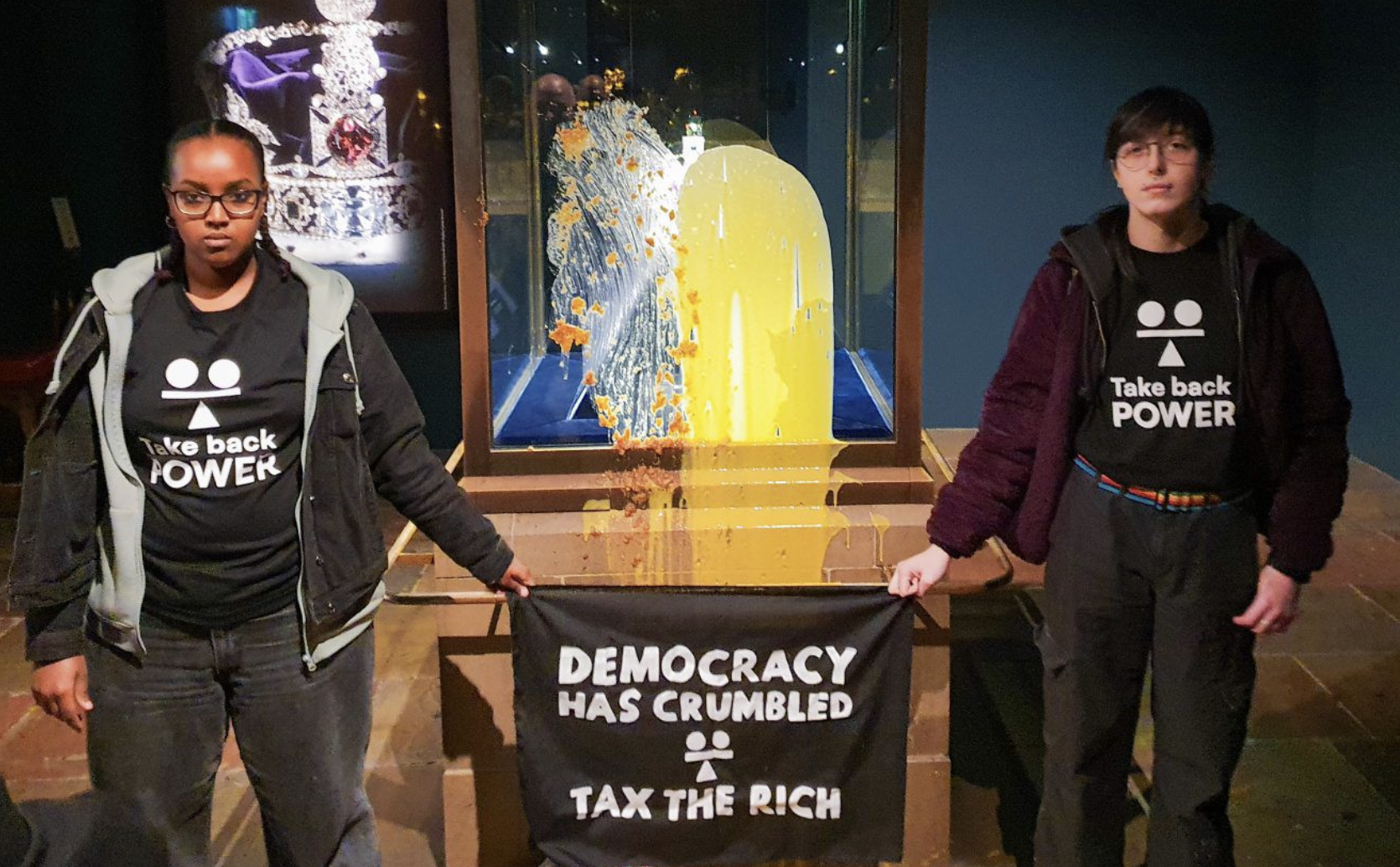 Custard Chaos! Four Arrested After Crown Jewels Custard Splash