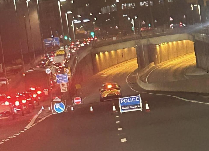 Driver Arrested After Dramatic A64 Crash Shuts Leeds Road