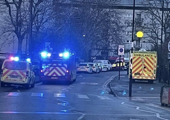 Emergency services scrambled to Walthamstow drama