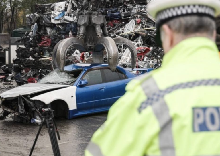 Fatal Oldbury Street Racer’s Car Crushed by Police