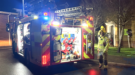 Firefighters Tackle Flat Blaze in Ryde Estate