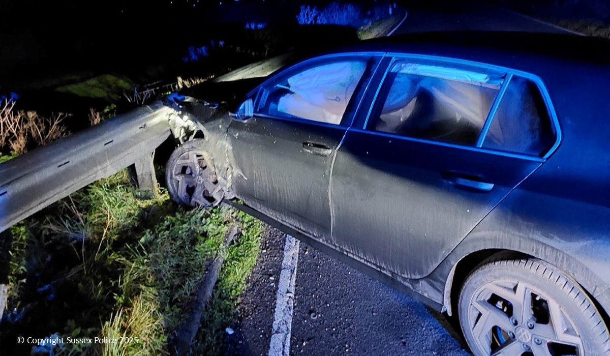 Sussex Police Name First Festive Drunk Drivers of 2025