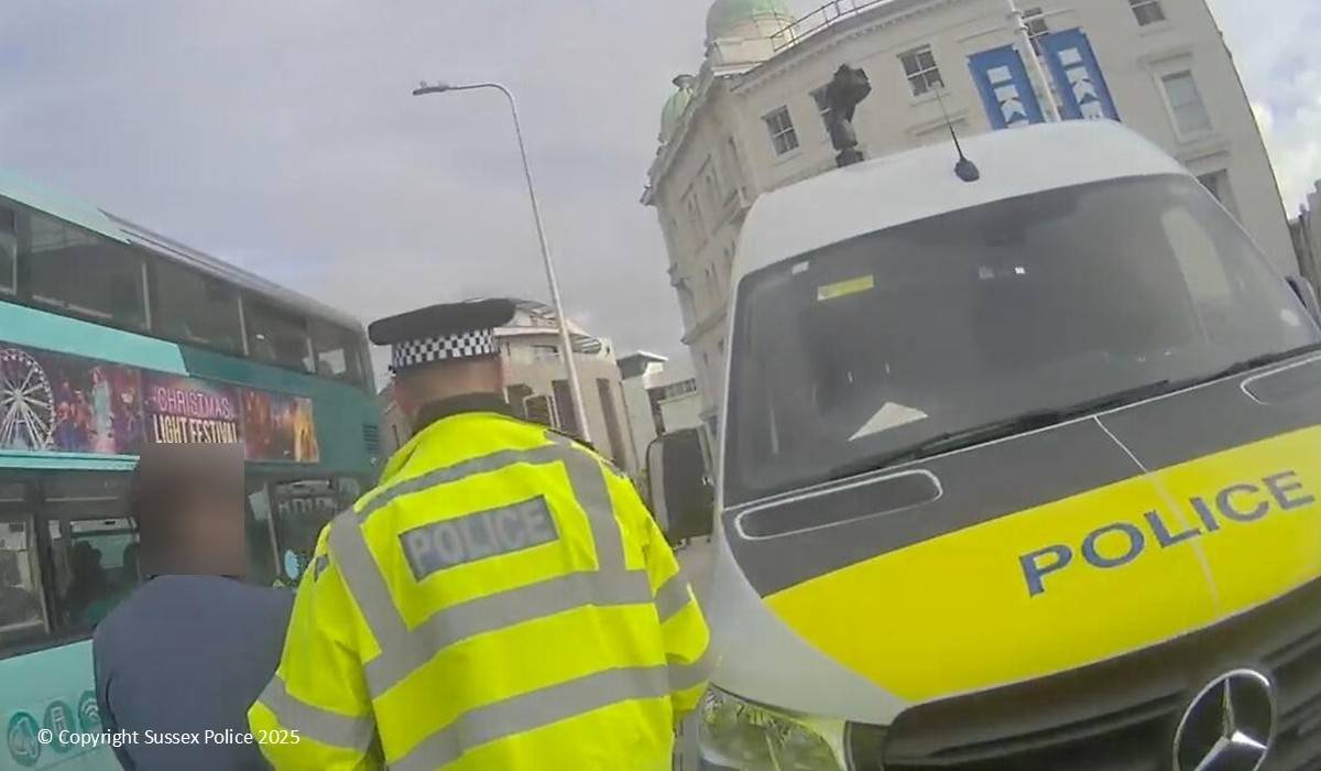 Drug Suspect Caught in Sussex’s First Live Facial Recognition Arrest