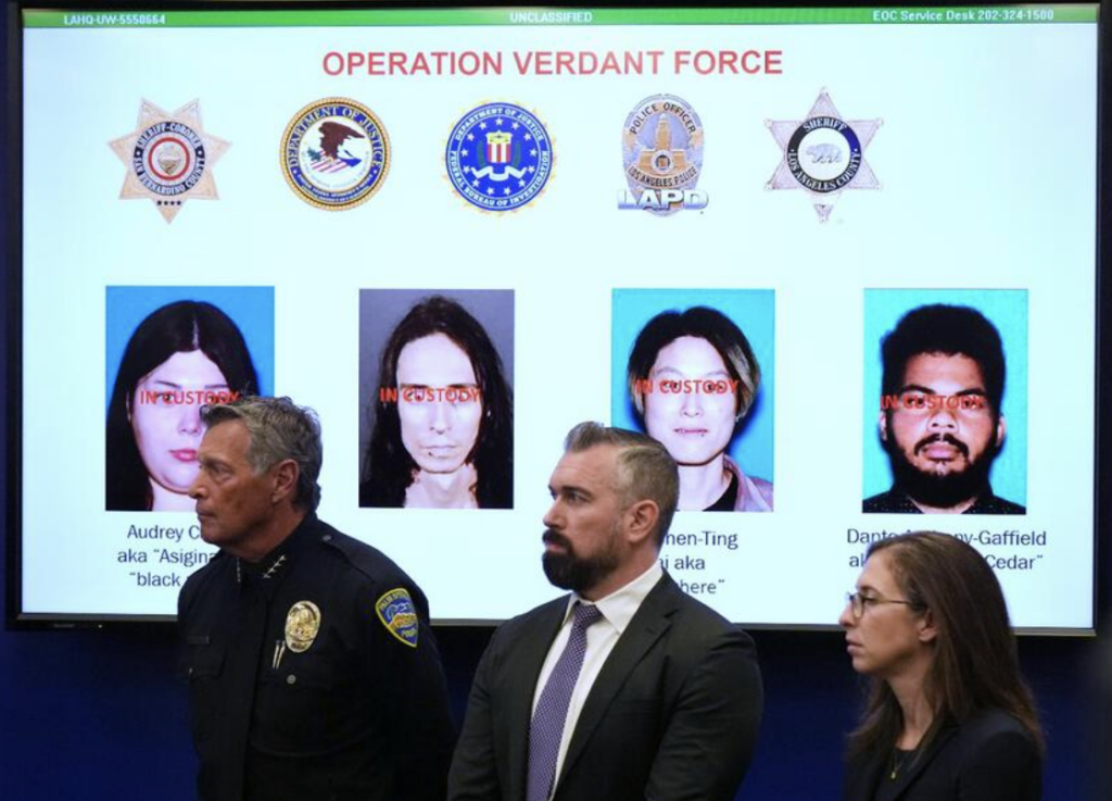 Four Arrested and Charged with Plotting Coordinated Bomb Attacks in Southern California