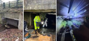 Huge Cannabis Farm Found Hidden Under M1 Motorway