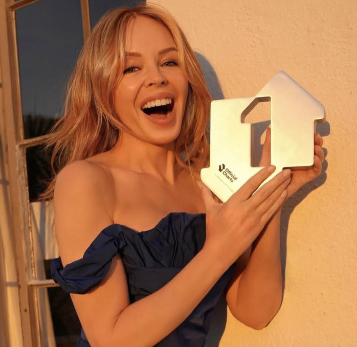 Kylie Minogue Snatches 2025 UK Christmas No.1 with Festive Smash ‘XMAS’