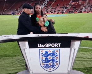 Laura Woods Collapses Live on ITV During England Women’s Football Coverage