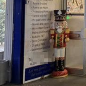 Man Charged After Nutcracker Christmas Decoration Stolen in Sheerness
