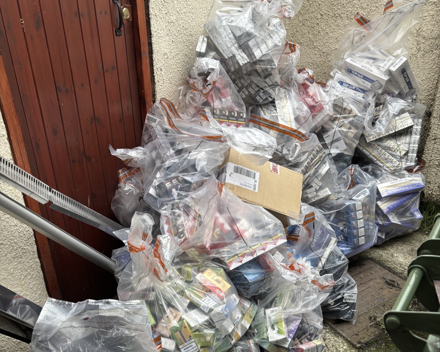 Massive Haul of 93,000 Illegal Cigarettes Seized in Grimsby Shop Raid