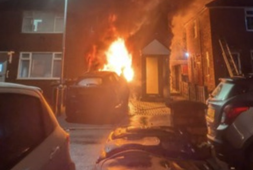 Neighbours Rescue Family from Flaming Leigh Home