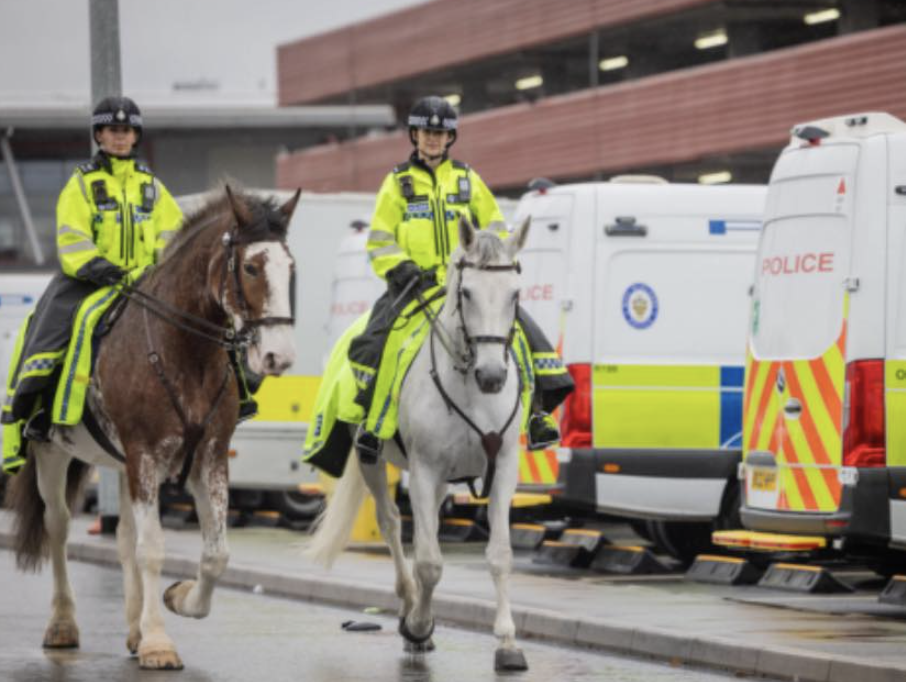 Police Horses Gallop Back Into West Midlands After 26 Years
