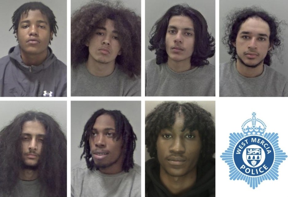 Seven Brutal Robbers Nabbed and Jailed for 82 Years Over Vicious Hereford Attack