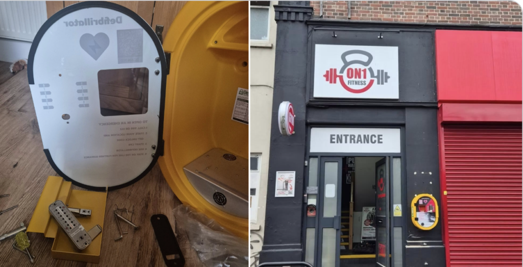 Shock and Outrage as Lifesaving Defibrillator Stolen in Morden