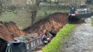 Sinkhole Strands Boats and Sparks Major Incident in Shropshire