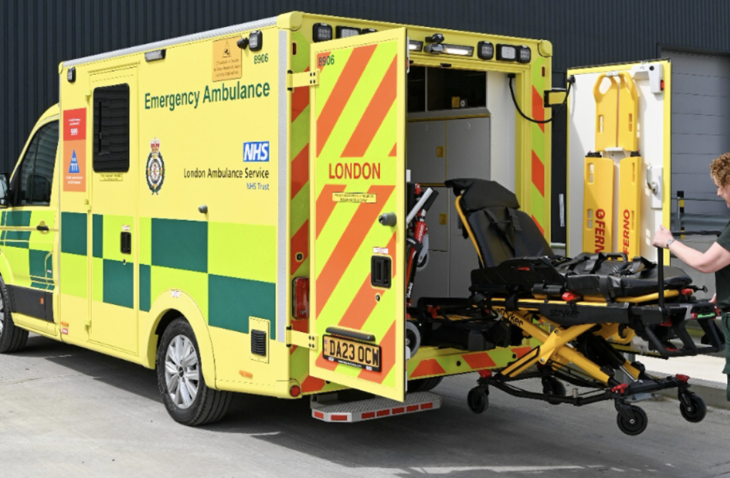 Sixty Shiny New Ambulances Hit London Streets Ahead of Winter