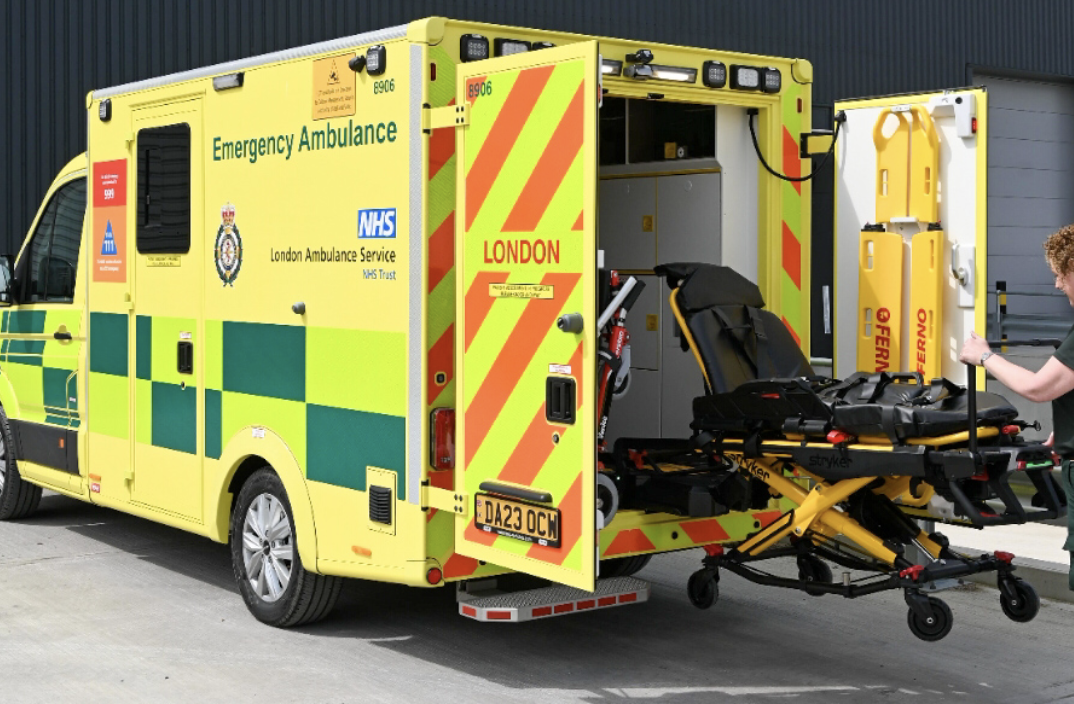 Sixty Shiny New Ambulances Hit London Streets Ahead of Winter