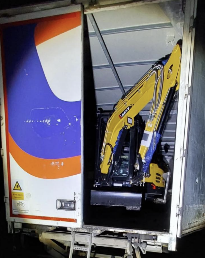 Stolen Mini Diggers Recovered in South Yorkshire Crackdown