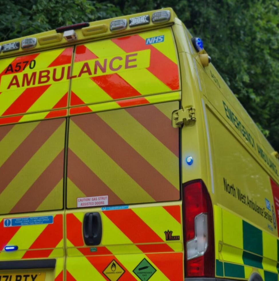 Three Ambulance Staff Injured in Cheshire Crash