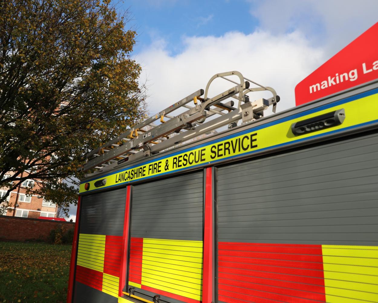Woman Trapped Under Bin Lorry in Freckleton