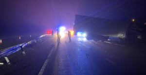 A34 Chaos: Multi-HGV Smash Shuts Road Northbound