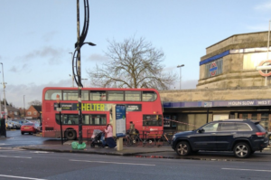 Bus Crashes Into Hounslow West Underground Station Forecourt, Prompting Emergency Response