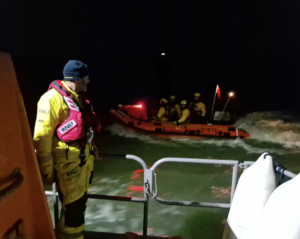 Eastbourne Lifeboats Launch in Multi-Agency Search