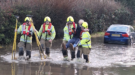 Elderly Driver Rescued from Flooded Car by Essex Firefighters