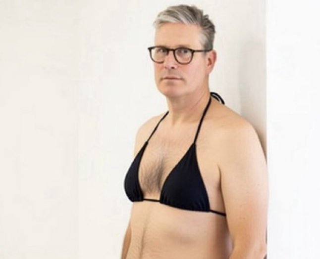 Elon Musk sparks outrage with bikini pic of Sir Keir amid AI child abuse image scandal