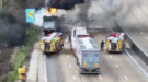 Lorry Fire Shuts Road in Hertfordshire County Hertfordshire Direction Anti-clockwise Impact Carriageway Closure Effect Expect Delays