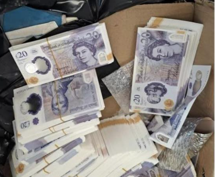 Man Arrested After £100,000 in Fake Cash Found in Kidderminster