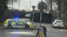 Overturned Lorry Sparks Armed Police Rumours – But It’s Just a Spill