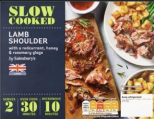 Sainsbury’s Recalls Slow Cooked Lamb Shoulder Over Hidden Milk Allergy Risk