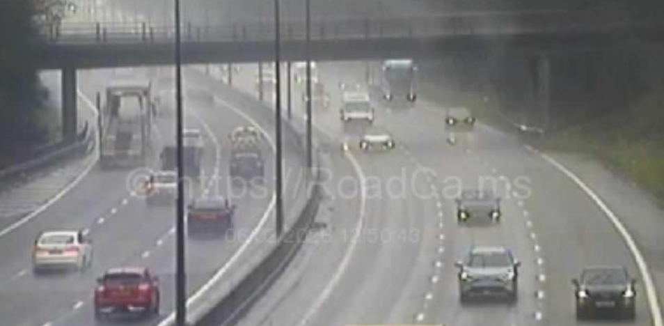 Three Hurt After Police Car Crashes on M5