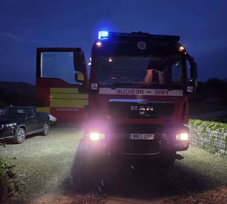 Dog and Owner Rescued in Bolton Abbey Drama image