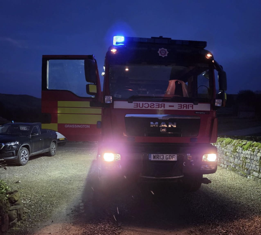 Dog and Owner Rescued in Bolton Abbey Drama image